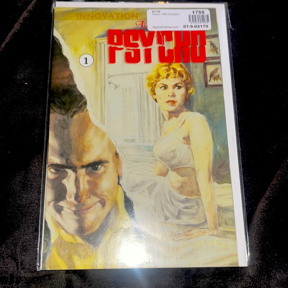 Alfred hitchcocks PHSYCO 1992 innovation comic book NEW